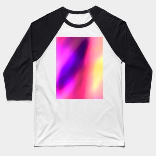 Fuchsia Pink Purple and Violet Abstract Glow Baseball T-Shirt